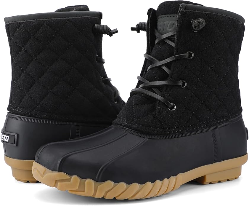 3. STQ Duck Boots for Women