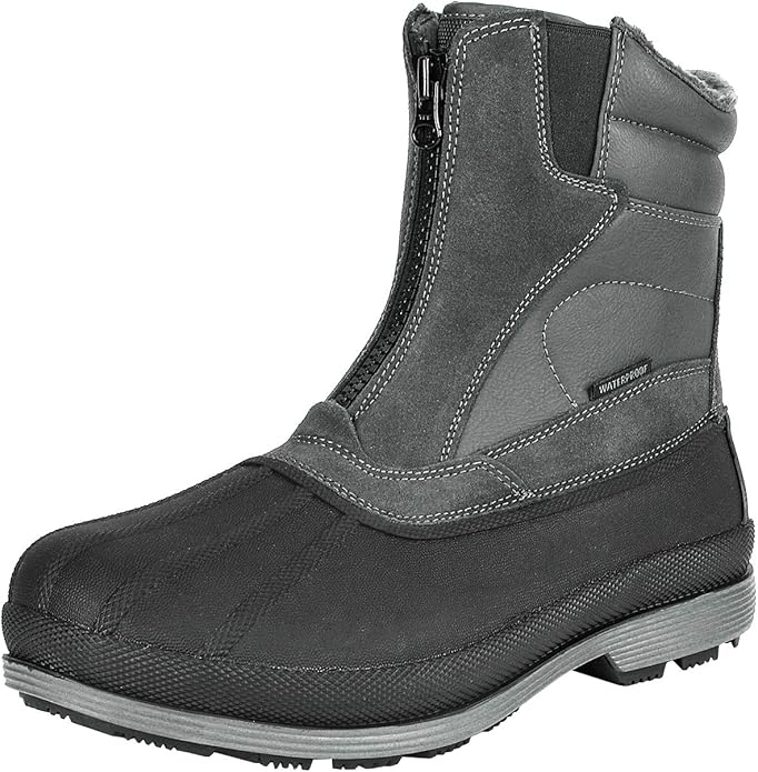 NORTIV 8 Men's Insulated Waterproof Winter Snow Boots